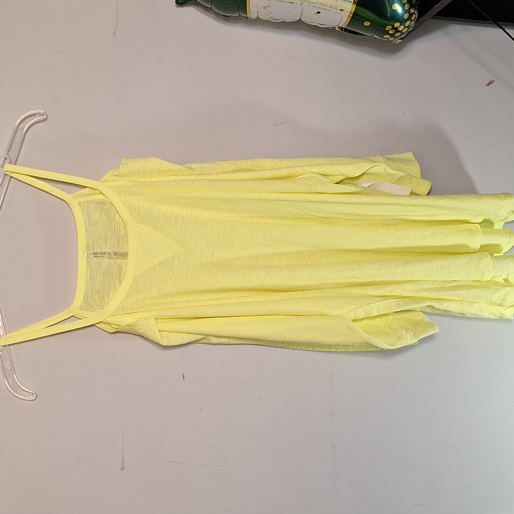Calvin Klein Performance Yellow Women's Top